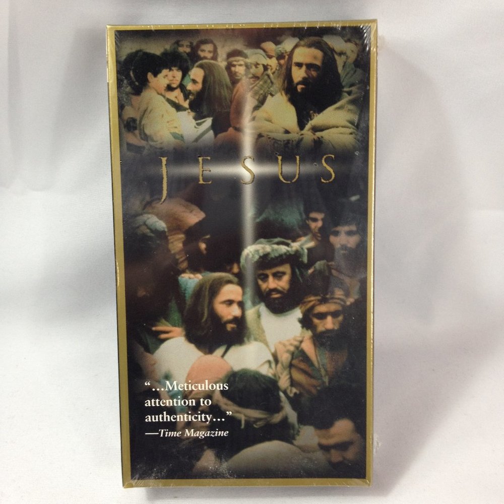 Jesus - 1979 - VHS - Brian Deacon - Sealed - Brand New.